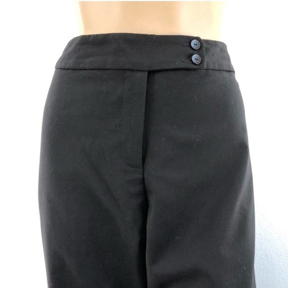 Pendleton Exclusive Fabric Wool Blend Soft Black Pants - Picture 10 of 12